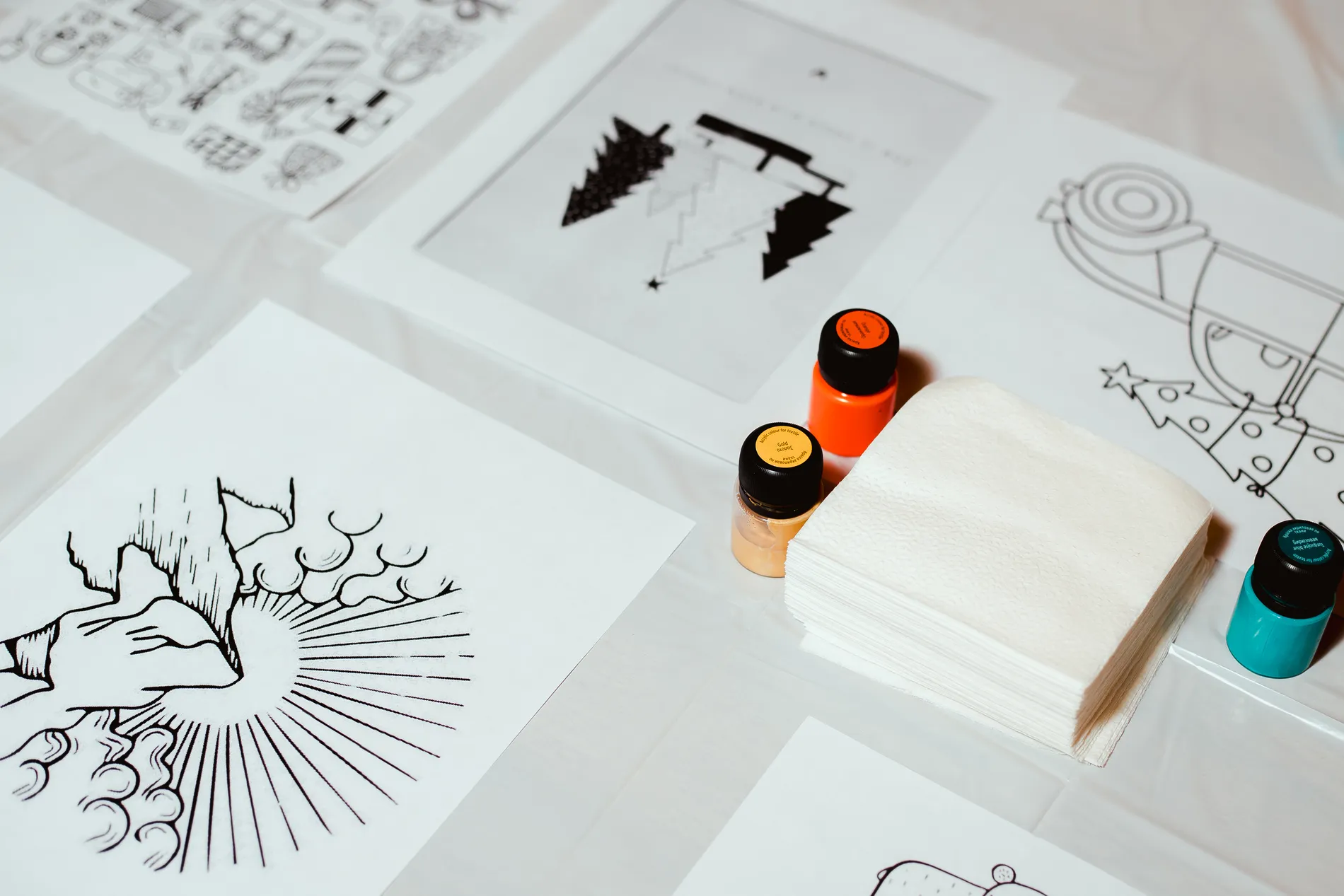 Мастер-класс по акриловой живописи