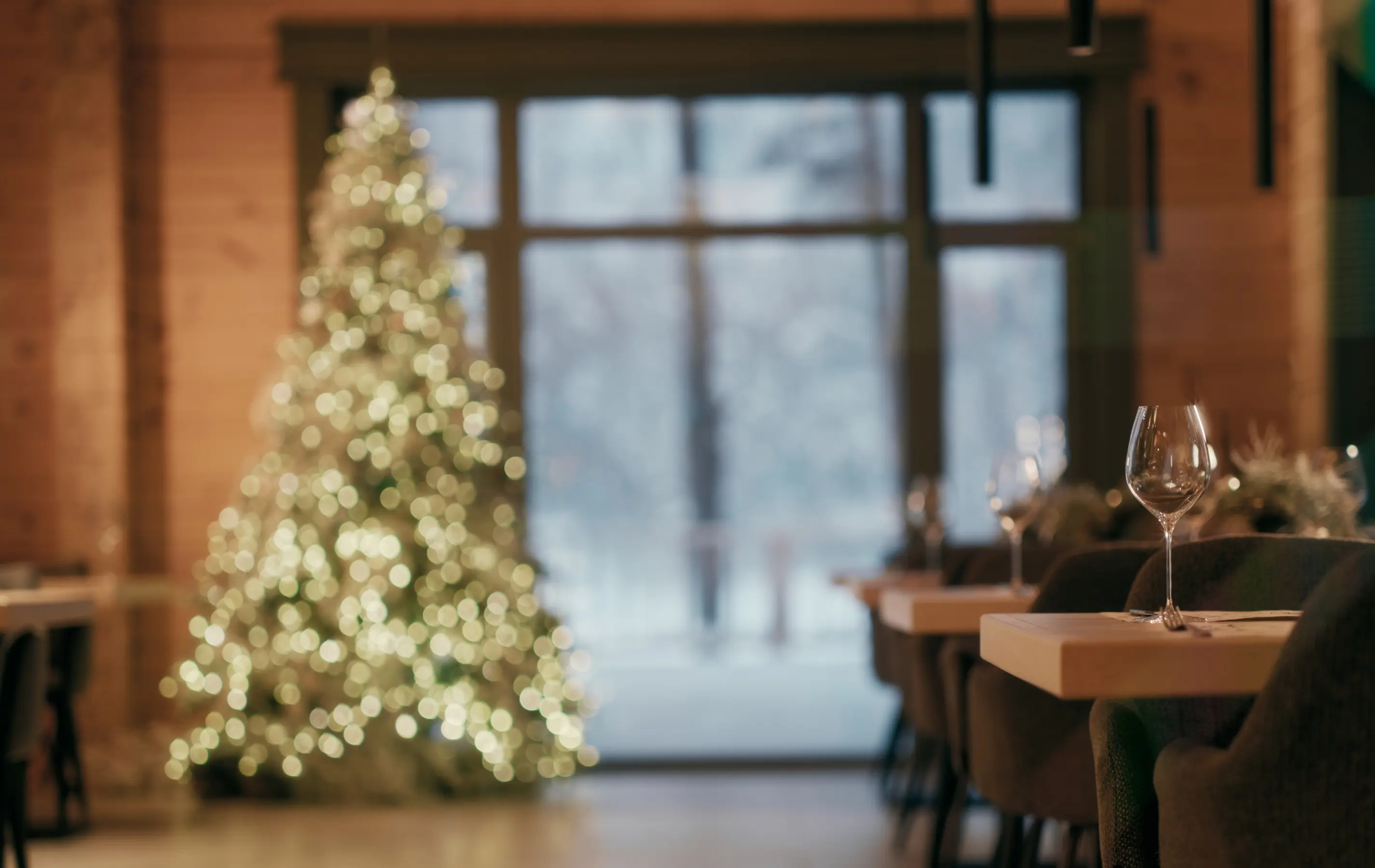 Новый год в ресторане «Сосны»