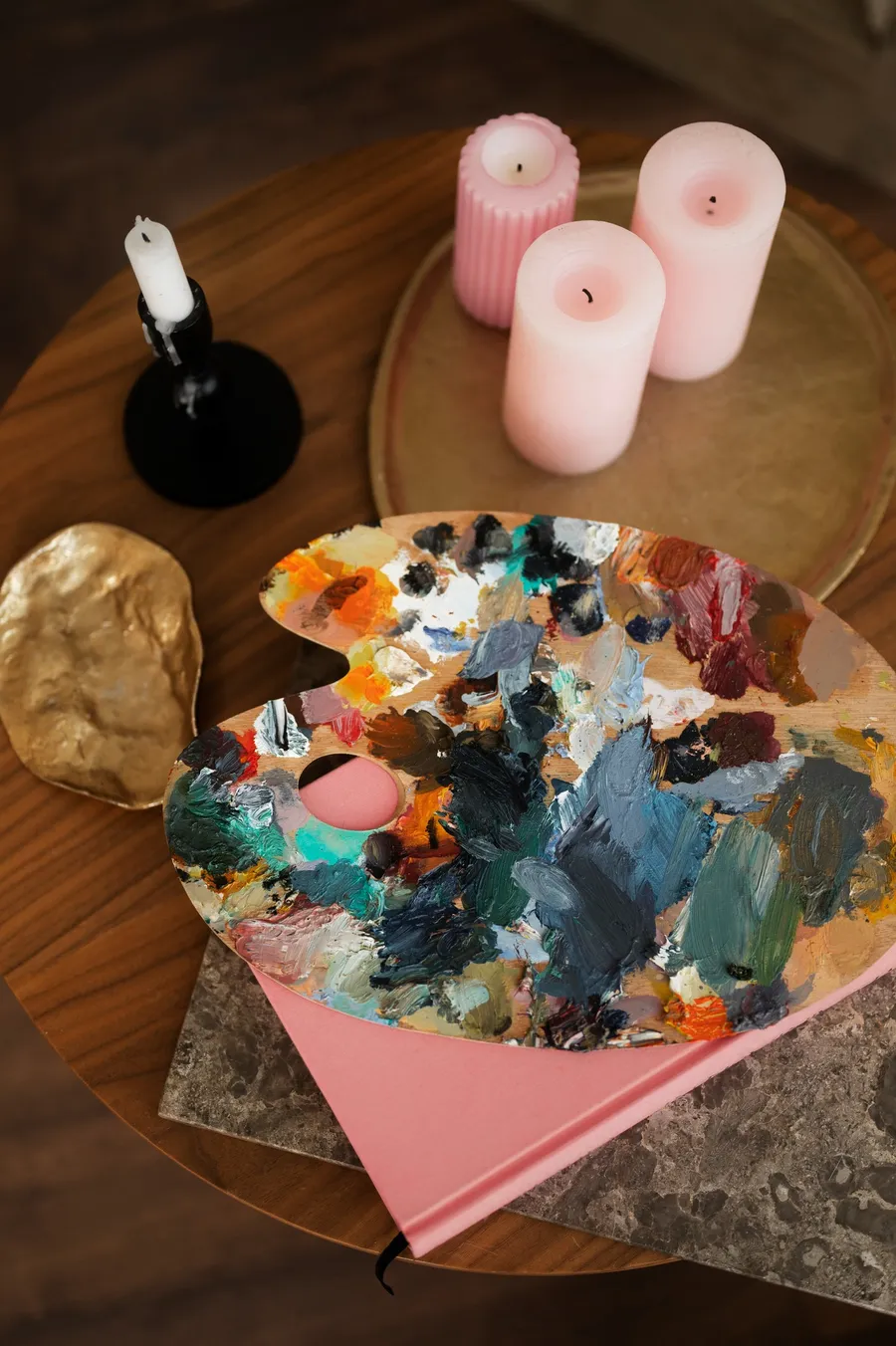 Мастер-класс по акриловой живописи 