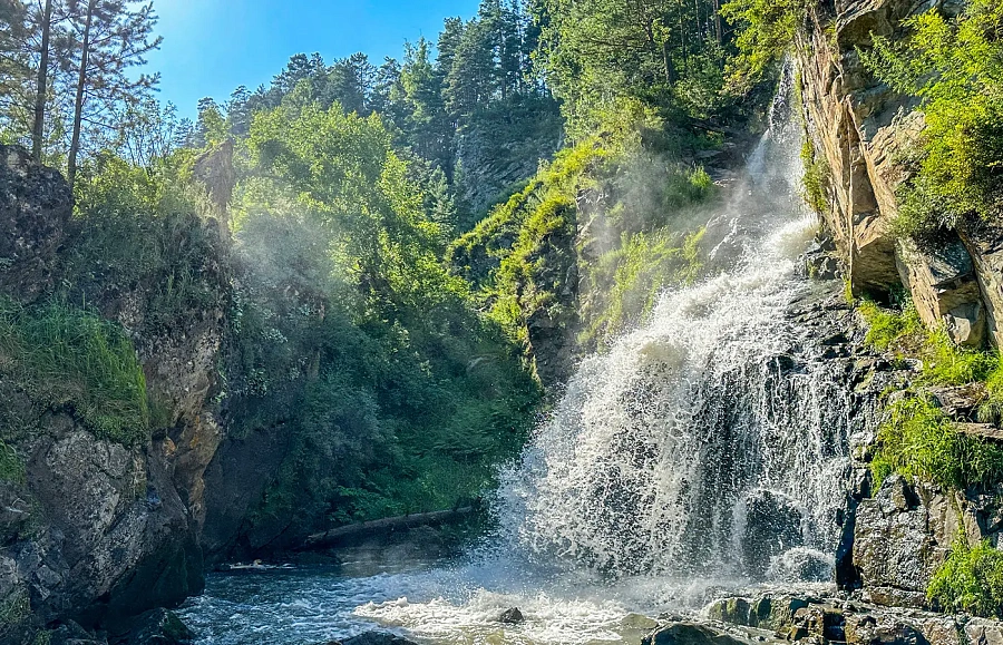 Камышлинский водопад